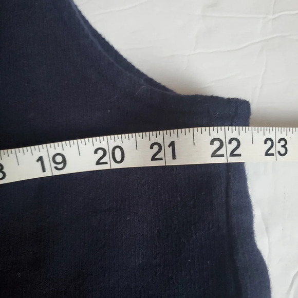 Vintage Belle Pointe Longaberger Womens Embroidered Sweater Vest Size XL Farm - Picture 4 of 8